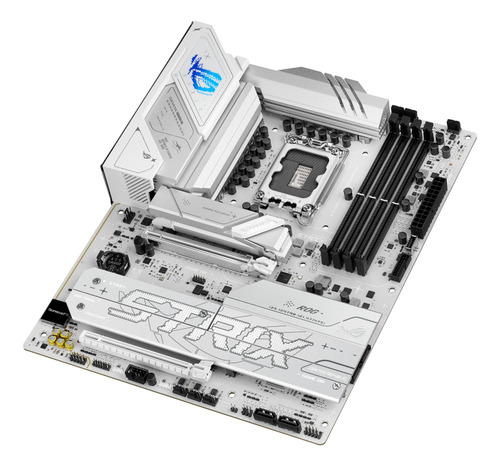 Tarjeta Madre Asus Rog Strix B860-a Gaming Wifi Lga1851 Ddr5 Color Blanco