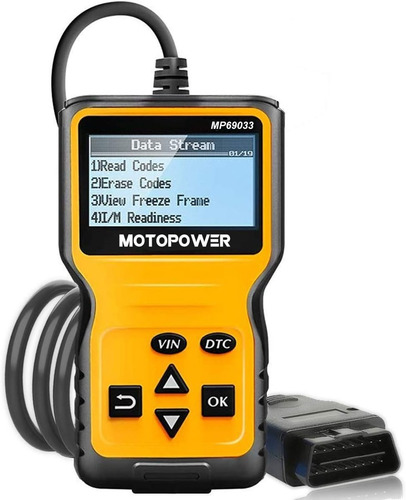 Motopower Mp69033 Escaner Automotriz Obd2 Multimarca Motor