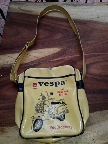 Bolsa Antigua  De Mano Vespa Piaggio 