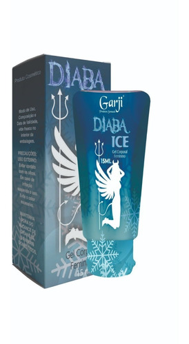 Lubrificante Excitante Diaba Ice Feminino 15ml Molhadinha