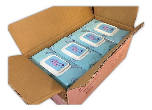 Toallitas Para Adultos Prima Wipes, Caja A Granel De 12 Paqu