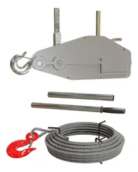 Comprar Guincho De Alavanca Tipo Tirfor C/ Gancho Acoplado 800kg no Mercado Livre