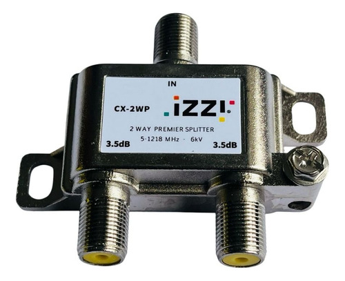 Divisor De Señal Tv Coaxial Rf 1 A 2 Vias