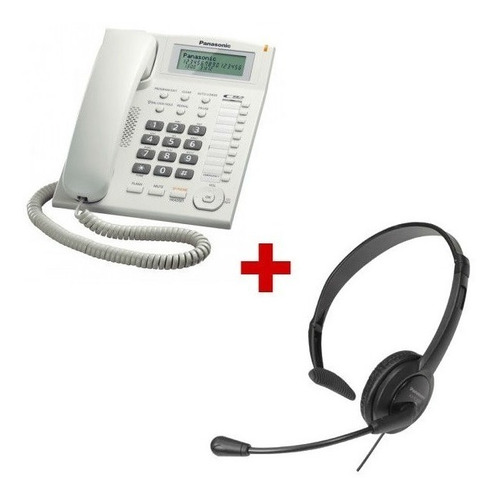 Panasonic Telefono Caller Id Ml + Vincha Operadora Panasonic