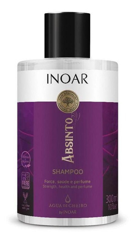 Inoar Shampoo Vegano E Botânico Absinto 300ml