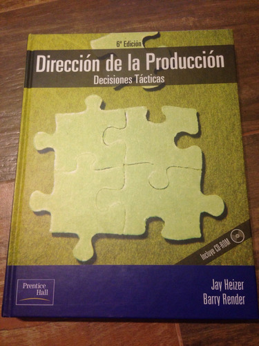 Libro  Dirección De La Producción, Desiciones Tacticas  Mba