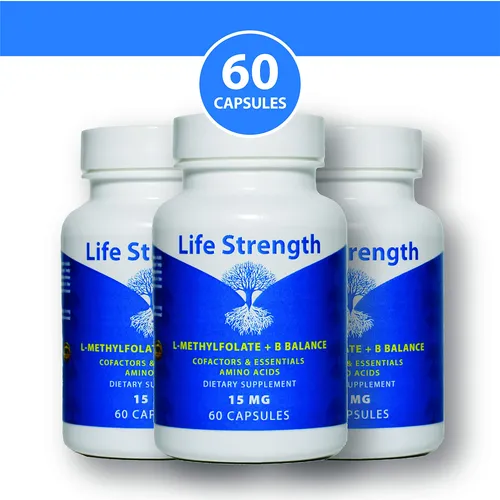 L-metilfolato + B Balance - 5-mthf, B6, B2 Y B12 Complejo De