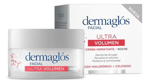 Crema Dermaglós Ultra Volumen Noche 50 Grs.