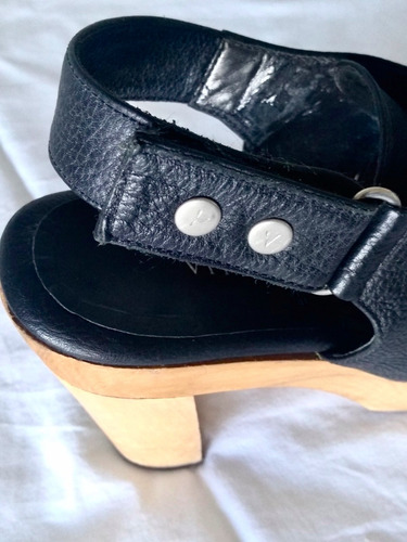 Calzado Mujer Vitamina Cuero Negro Talle 7