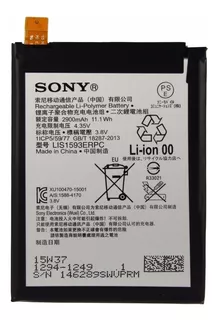 Bateria Sony Xperia Z5 Lis1593erpc E6883 E6603 E6683 2900mah
