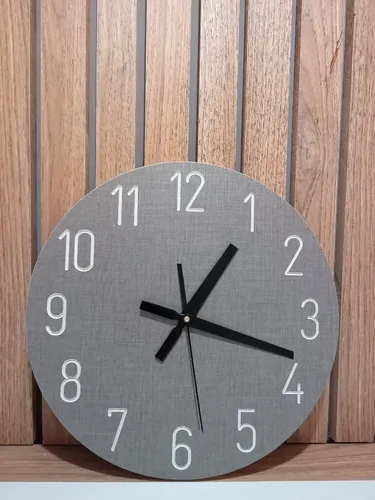 Reloj pintado en madera hotsell