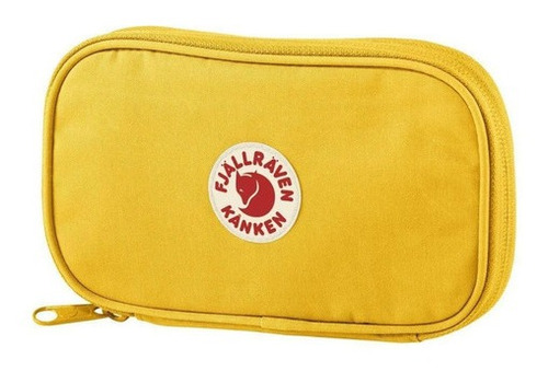 Billetera Fjallraven Kanken Travel Wallet Warm Yellow