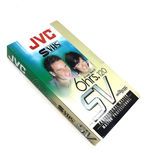 Fita De Video Cassete Svhs S-vhs Jvc St-120 S Vhs Super