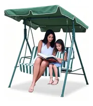Comprar Banca Mecedora Columpio 2 Personas Exterior, Columpio De Patio Con Dosel Y Asiento Acolchado