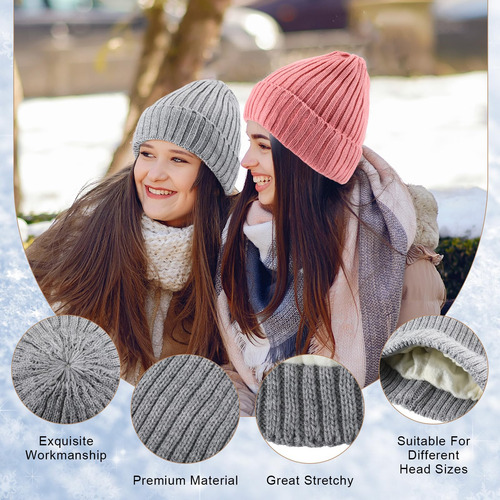 Juego De 12 Guantes De Punto Liitrsh Gorro Bufanda Invierno Color Diseño De La Tela