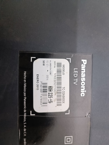 Fuente De Poder Panasonic Tc-32as600x (Usado)