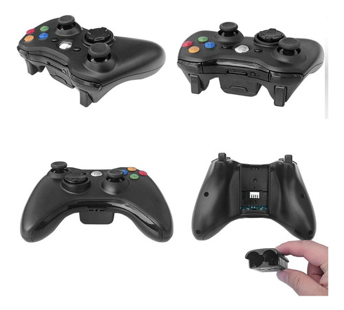 Imagen 2 de 4 de Joystick Inalámbrico Microsoft Xbox 360 Black