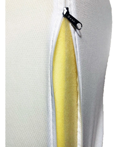 Imagen 6 de 10 de Almohada Triangular Comodin 4 Posiciones Funda C/ Cierre
