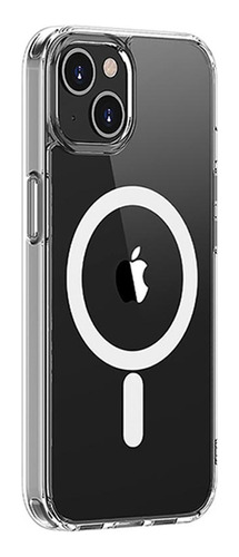 Funda Para iPhone 15 Transparente Anillo Magnetico + Vidrio