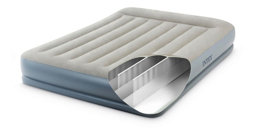 Imagen 4 de 5 de Colchon Inflable Electrico Dura-beam Intex 64118 Pillow Rest