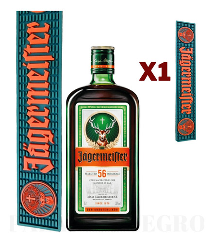 Combo Jagermeister 700ml + Esterilla Oficial Paladarnegro