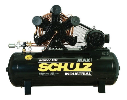 Compresor De Aire Industrial 20hp Schulz Trifasico 425lts