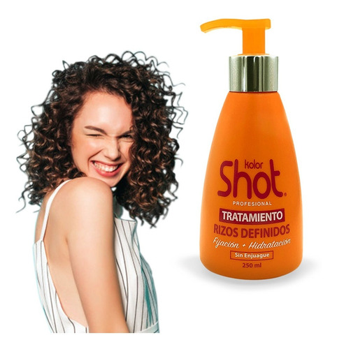 Imagen 1 de 10 de Tratamiento Profesional Rizos Definidos Kolor Shot 250 Ml