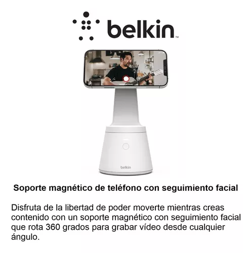 Soporte MagSafe iPhone seguimiento de cara Belkin