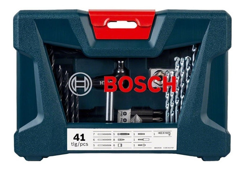 Jogo De Brocas E Bits V-line 41 Peças Bosch