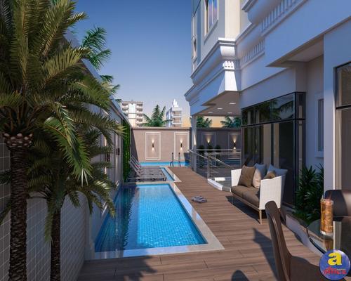 Imagem 4 de 10 de Apartamento 3 Suítes, 2 Vagas De Garagem Na Meia Praia Em Itapema/sc - Imobiliária África - Ap00423 - 69715214