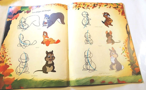 Bambi - Como Dibujarlo - Libro - Disney's - Ediciones B (Usado)