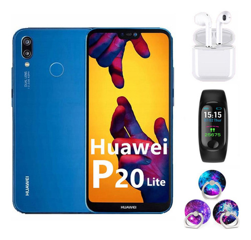 Smartphone Huawei P20 Lite Dual Sim 64 Gb Azul Klein 4 Gb Ra