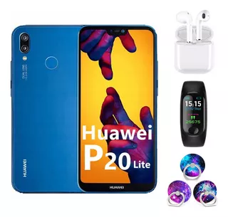 Smartphone Huawei P20 Lite Dual Sim 64 Gb Azul Klein 4 Gb Ra