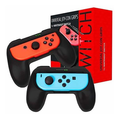 Orzly Grips Compatible Con Nintendo Switch Joycons Para Extr