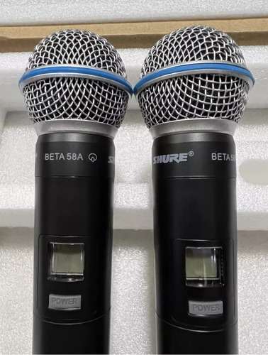 Micrófono Inalámbrico Dual Shure Glxd4 Beta 58a