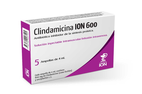 Clindamicina Ion Iny 600mg 1am