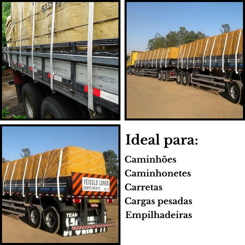 Cinta de Amarração Guincho Reboque 4 Metros 4 Toneladas Cor Branco Rodili Cintas Amarração