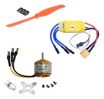 Comprar Kit Motor A2212 1400kv + Esc 30a + Hélice Pu002F Aeromodelo Zagi