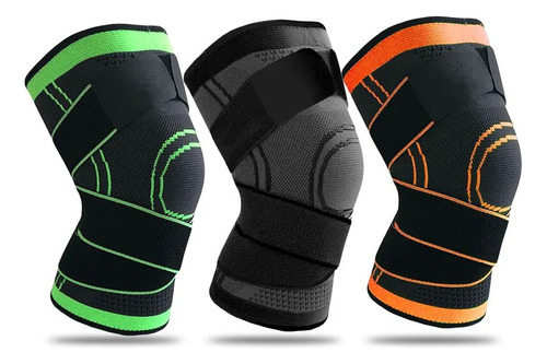 Rodillera De Compresion Deportiva Con Velcro