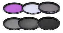 Comprar Kit Vivitar Filtros Uv+ Cpl +flp+ Lentillas 67mm Nikon Canon