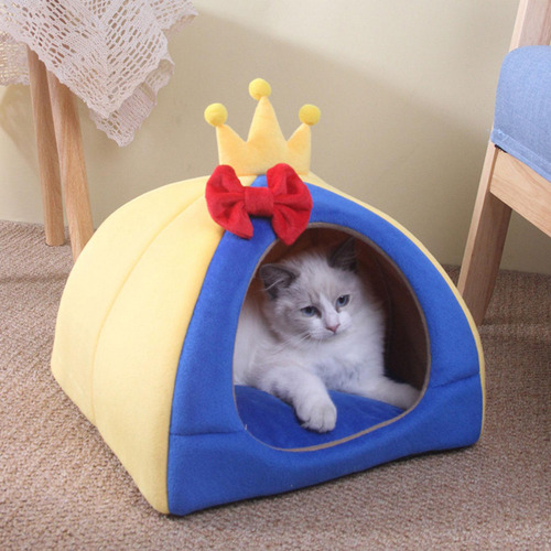 Acogedora Tienda De Campaña Para Gatos Para Amigos: M