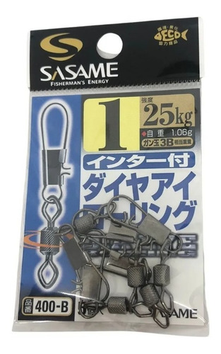 Esmerillon Con Mosqueton Sasame 400-b Resistentes Japones