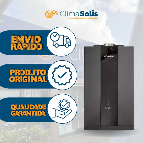 Junker Água A Gás 26bk Home Aquecedor Komeco Glp + Flexíveis