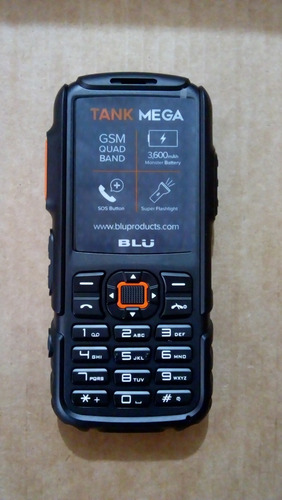 Celular Uso Rudo Blu Tank Mega Libre Para Cualquier Compañia