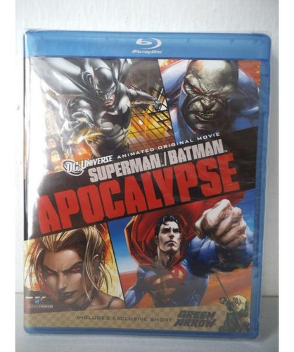 Superman Batman Apocalypse Blu Ray Disc