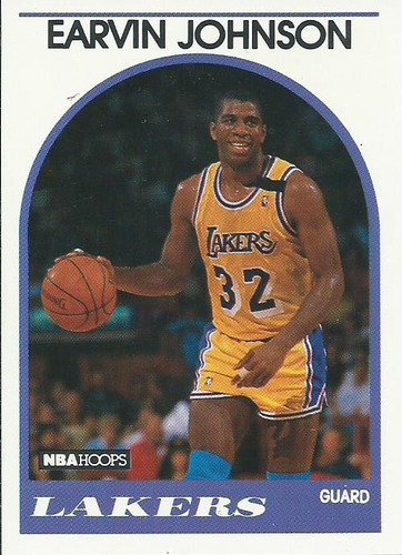 Barajita Earvin Magic Johnson Hoops 1989 #270 Lakers