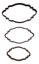 Comprar Moldes Cortantes Marcos Frames Pack 3 Piezas Impresion 3d
