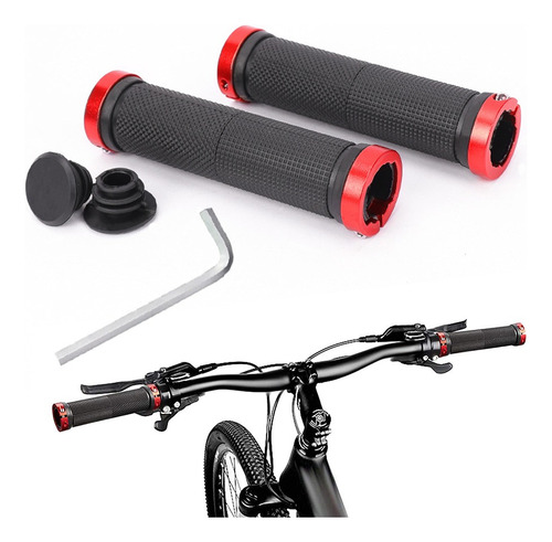 Puños Para Bicicleta Con Ajuste, Lock On Grips, Colores Mtb