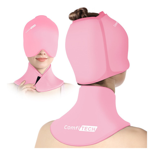 Comfitech Gorro Para Aliviar El Dolor De Cabeza Y Cuello Par