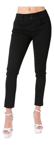 Jeans Moda Skinny Mujer Negro Stfashion 63104610